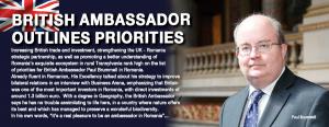 British Ambassador outlines priorities 1 British Ambassador outlines priorities 1
